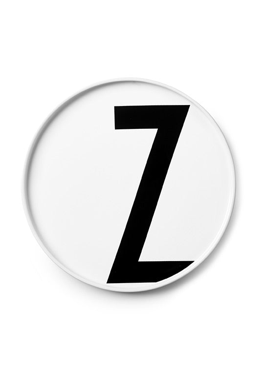 Porcelánový personalizovaný talíř A - Z DESIGN LETTERS | Stylové doplňky pro děti a ženy | Lavly.cz