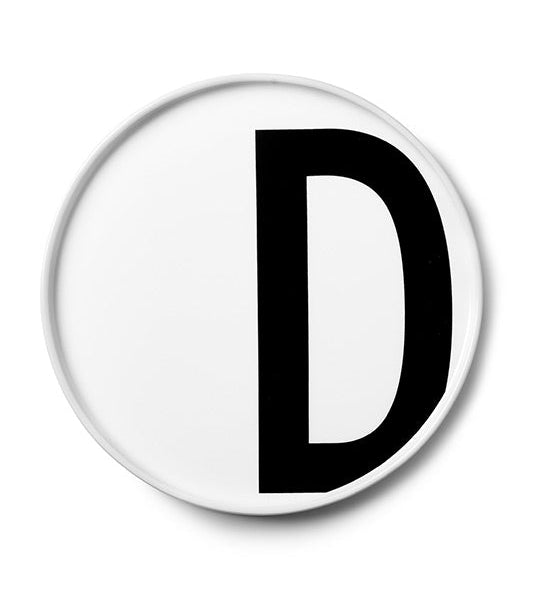 Porcelánový personalizovaný talíř A - Z DESIGN LETTERS | Stylové doplňky pro děti a ženy | Lavly.cz