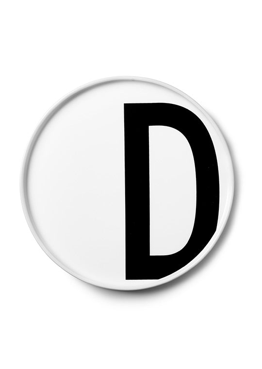 Porcelánový personalizovaný talíř A - Z DESIGN LETTERS | Stylové doplňky pro děti a ženy | Lavly.cz