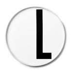 Porcelánový personalizovaný talíř A - Z DESIGN LETTERS | Stylové doplňky pro děti a ženy | Lavly.cz