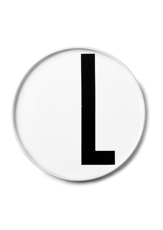 Porcelánový personalizovaný talíř A - Z DESIGN LETTERS | Stylové doplňky pro děti a ženy | Lavly.cz