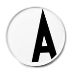 Porcelánový personalizovaný talíř A - Z DESIGN LETTERS | Stylové doplňky pro děti a ženy | Lavly.cz