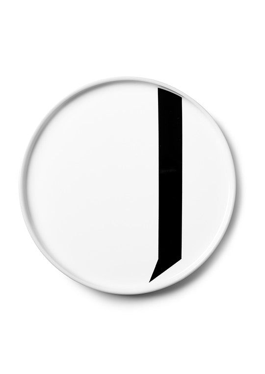 Porcelánový personalizovaný talíř A - Z DESIGN LETTERS | Stylové doplňky pro děti a ženy | Lavly.cz