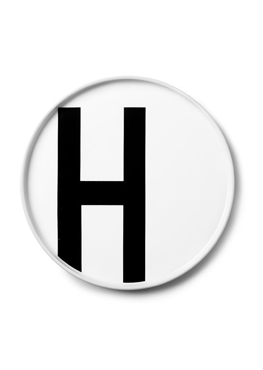 Porcelánový personalizovaný talíř A - Z DESIGN LETTERS | Stylové doplňky pro děti a ženy | Lavly.cz