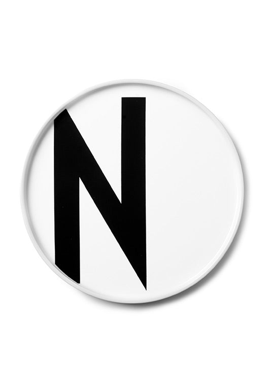 Porcelánový personalizovaný talíř A - Z DESIGN LETTERS | Stylové doplňky pro děti a ženy | Lavly.cz