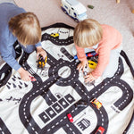 PLAY&GO Vak na hračky - Silnice/blesk - Lavly