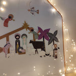 Sada magnetických obrázků Ma Cabane a Reves Adventní kalendář Betlém | Lavly.cz