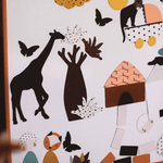 Sada magnetických obrázků Ma Cabane a Reves Afrika | Stylové doplňky pro děti a ženy | Lavly.cz