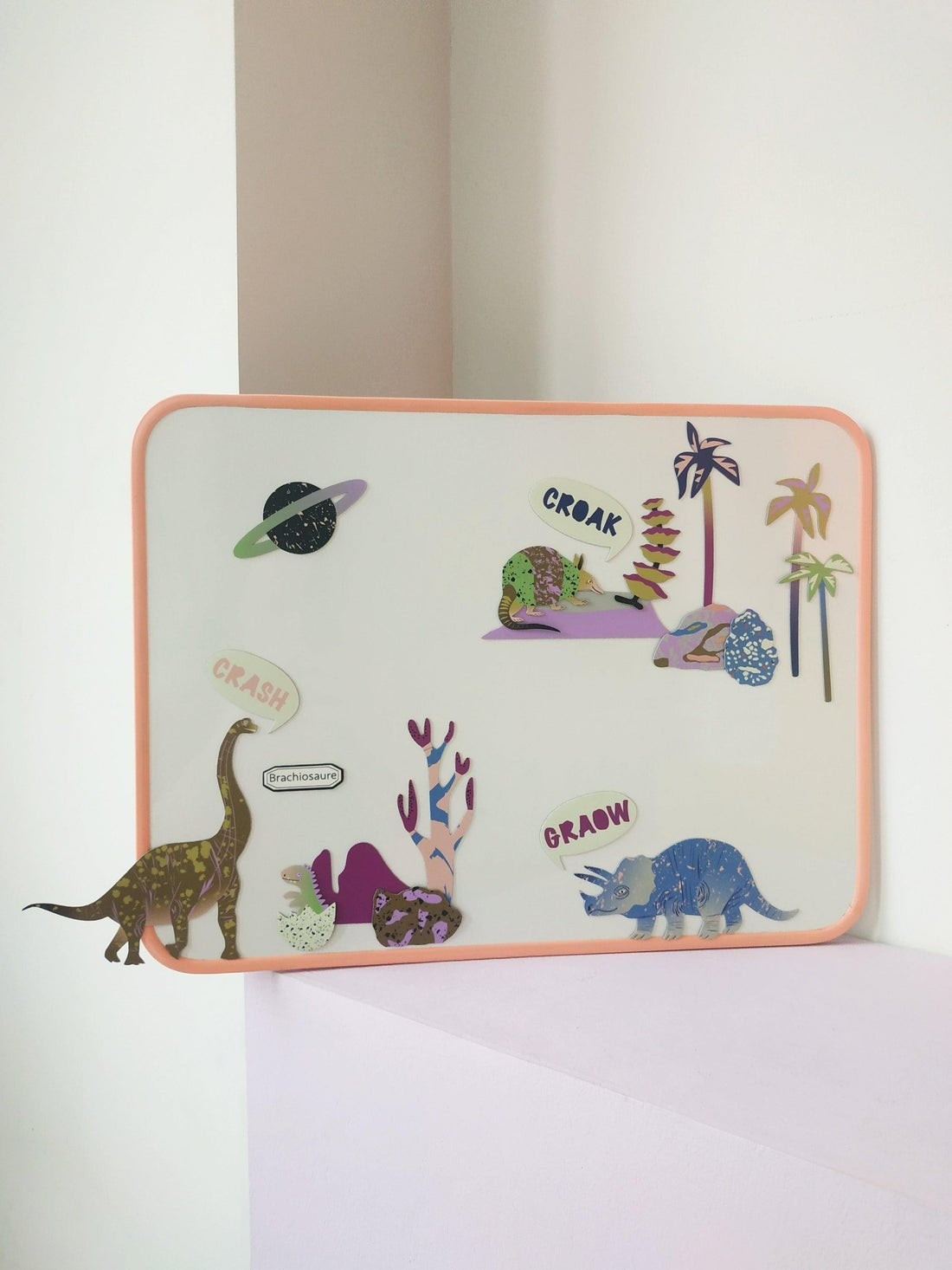 Sada magnetických obrázků Ma Cabane a Reves Dino | Stylové doplňky pro děti a ženy | Lavly.cz