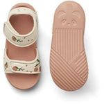 Sandály LIEWOOD Blumer Peach / Sea Shell | Stylové doplňky pro děti a ženy | Lavly.cz