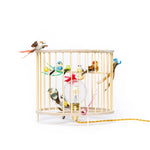Stolní lampa LAKALUK Birdcage přírodní | Stylové doplňky pro děti a ženy | Lavly.cz