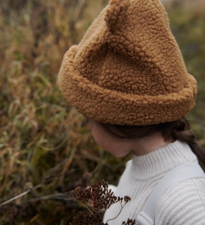 Teddy čepice LIEWOOD Bibi Golden Caramel | Stylové doplňky pro děti a ženy | Lavly.cz