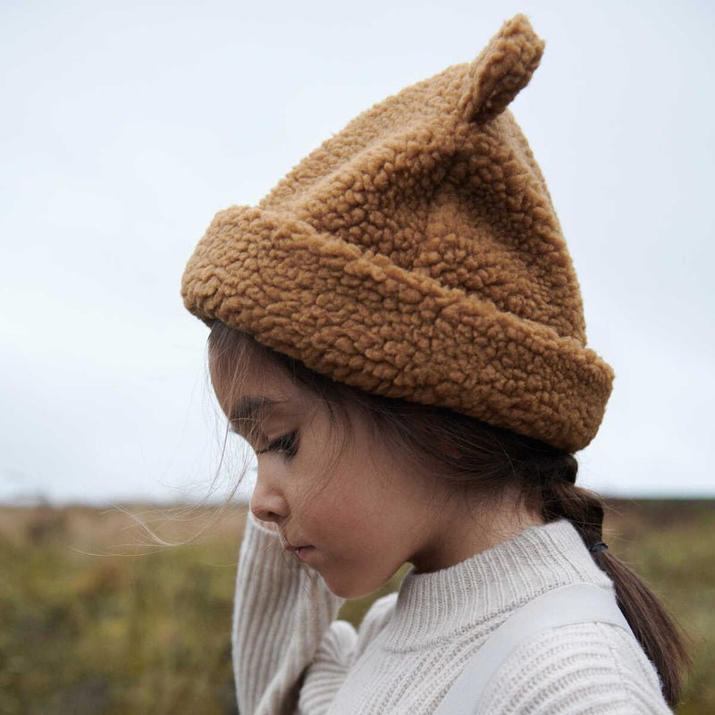 Teddy čepice LIEWOOD Bibi Golden Caramel | Stylové doplňky pro děti a ženy | Lavly.cz