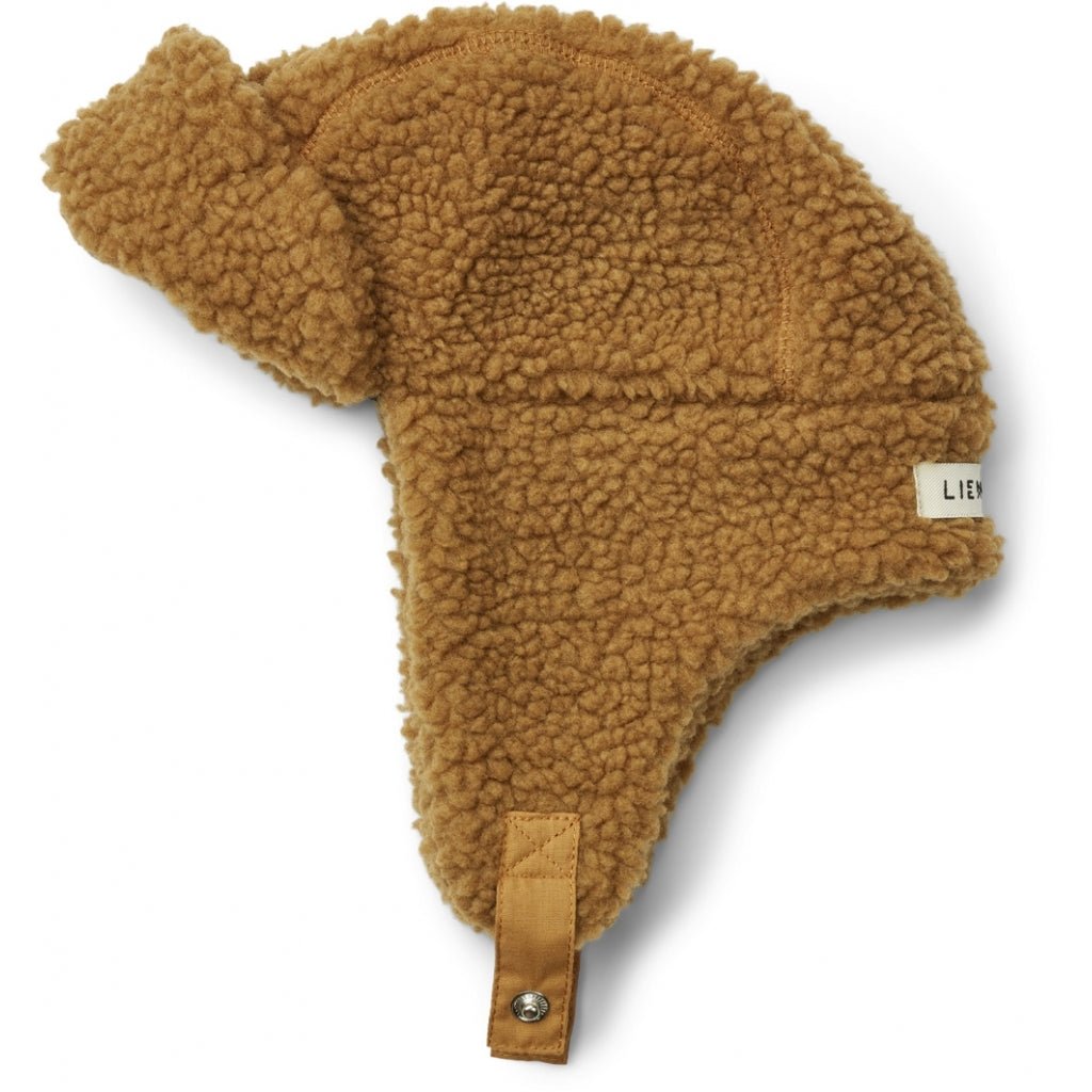 Teddy ušanka LIEWOOD Bravo Golden Caramel | Stylové doplňky pro děti a ženy | Lavly.cz