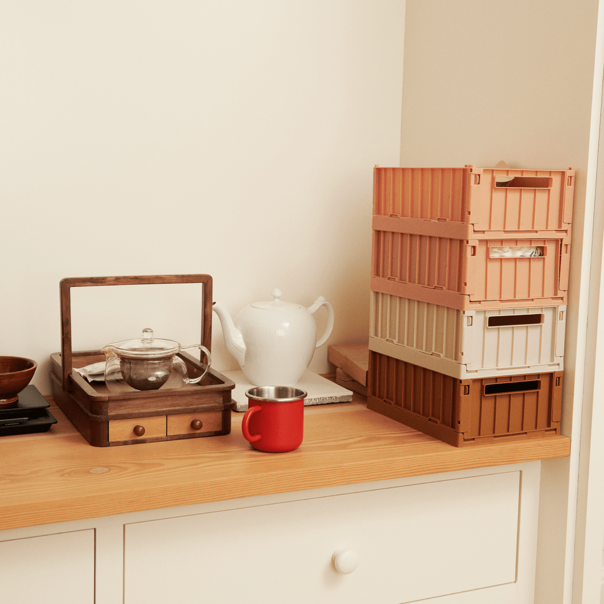 Úložné boxy LIEWOOD Weston "S" Tuscany Rose 2 kusy | Stylové doplňky pro děti a ženy | Lavly.cz