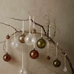 Vánoční ozdoby FERM LIVING Twirl Ornaments "M" 4 kusy | Stylové doplňky pro děti a ženy | Lavly.cz