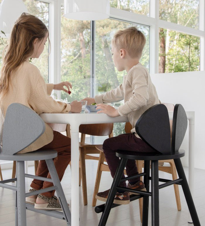 Vysoká židle Nofred Mouse Junior Černá | Stylové doplňky pro děti a ženy | Lavly.cz