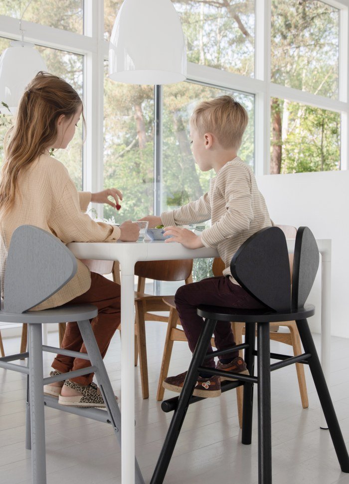 Vysoká židle Nofred Mouse Junior Šedá | Stylové doplňky pro děti a ženy | Lavly.cz