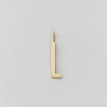 Zlatý přívěsek Písmeno A - Z - 16 mm DESIGN LETTERS | Stylové doplňky pro děti a ženy | Lavly.cz