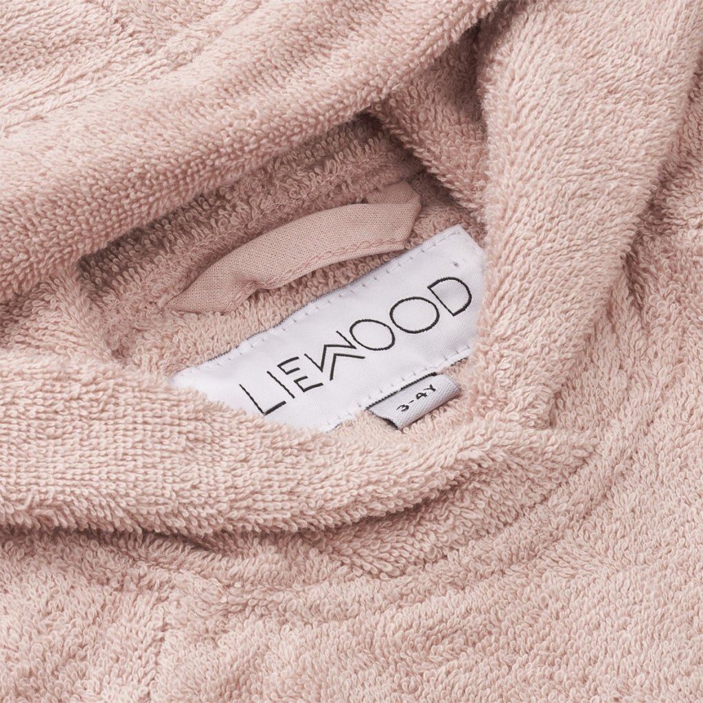 Županové pončo s kapucí LIEWOOD Ilja Králík Růžový | Stylové doplňky pro děti a ženy | Lavly.cz